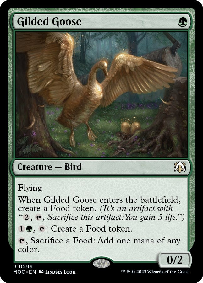 Image for Gilded Goose (299) (Commander: March of the Machine) - Magic: The Gathering