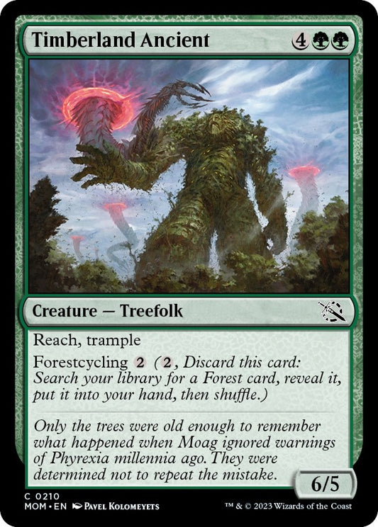 Image for Timberland Ancient (210) (March of the Machine) - Magic: The Gathering