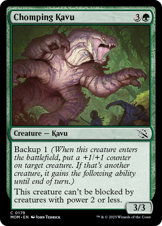 Image for Chomping Kavu (179) (March of the Machine) - Magic: The Gathering