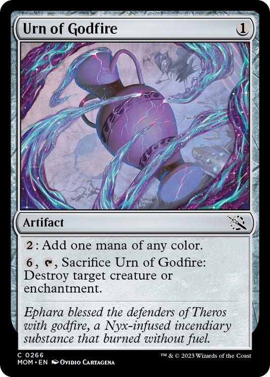 Image for Urn of Godfire (266) (March of the Machine) - Magic: The Gathering
