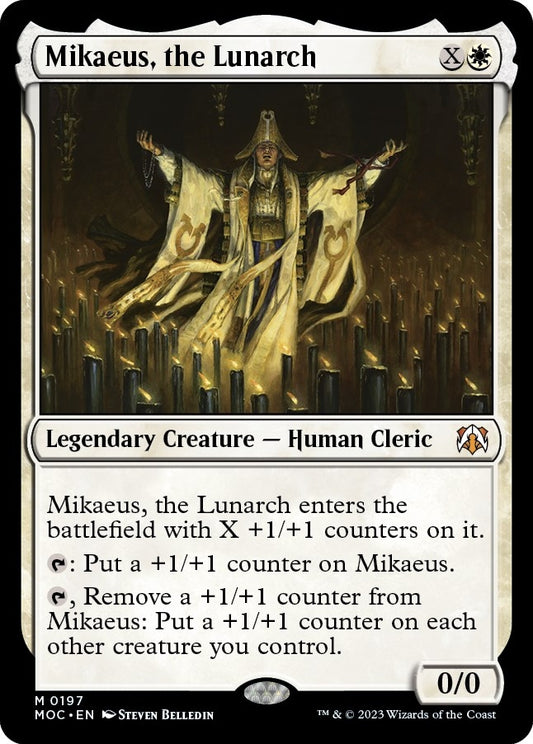 Image for Mikaeus, the Lunarch (197) (Commander: March of the Machine) - Magic: The Gathering