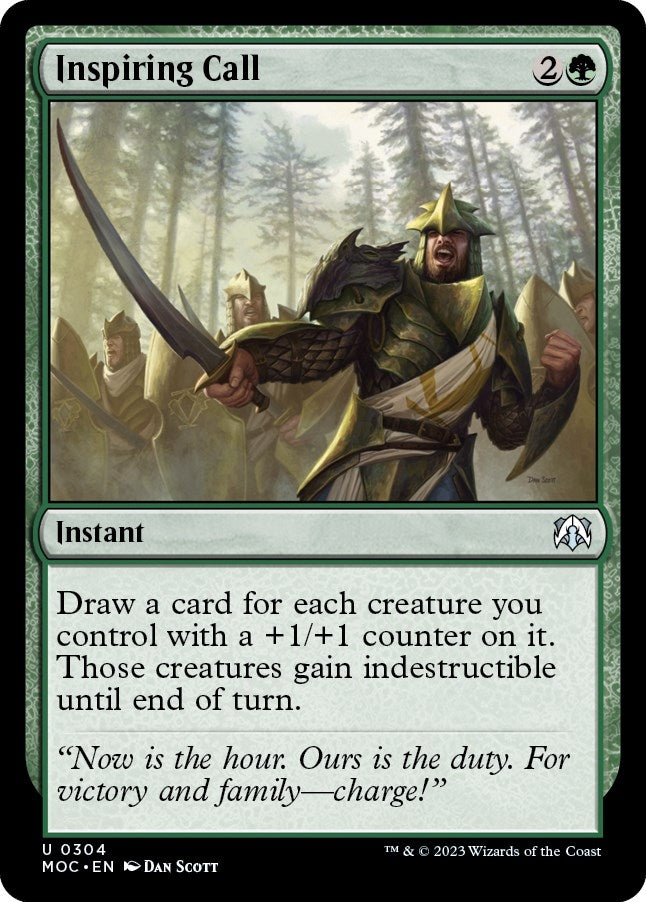 Image for Inspiring Call (304) (Commander: March of the Machine) - Magic: The Gathering