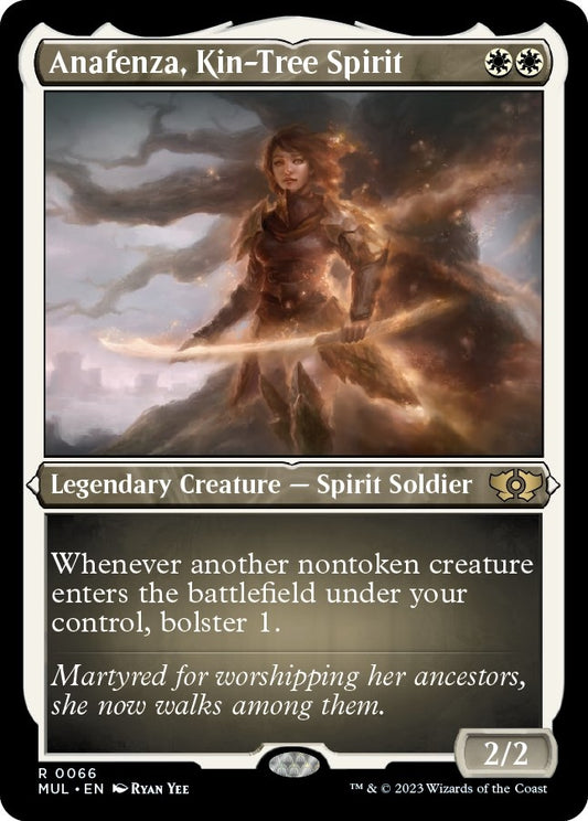 Image for Anafenza, Kin-Tree Spirit (Foil Etched) (66) (March of the Machine: Multiverse Legends) - Magic: The Gathering