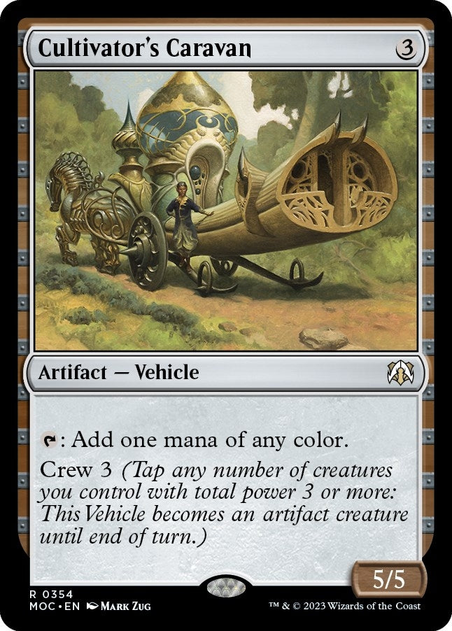 Image for Cultivator's Caravan (354) (Commander: March of the Machine) - Magic: The Gathering