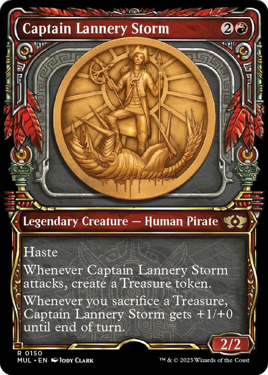 Image for Captain Lannery Storm (Halo Foil) (150) (March of the Machine: Multiverse Legends) - Magic: The Gathering