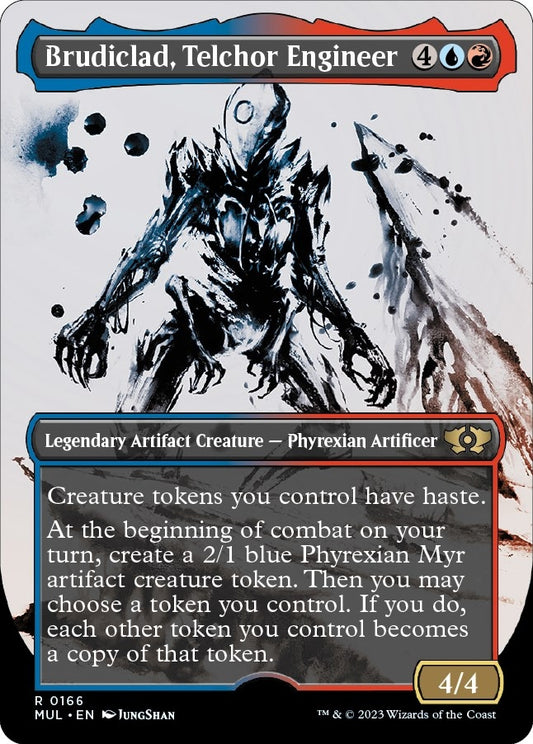 Image for Brudiclad, Telchor Engineer (Halo Foil) (166) (March of the Machine: Multiverse Legends) - Magic: The Gathering