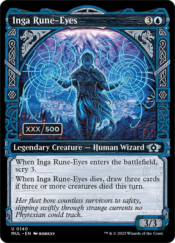 Image for Inga Rune-Eyes (Serial Numbered) (140) (March of the Machine: Multiverse Legends) - Magic: The Gathering