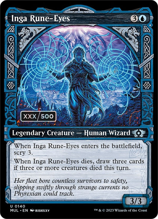 Image for Inga Rune-Eyes (Serial Numbered) (140) (March of the Machine: Multiverse Legends) - Magic: The Gathering