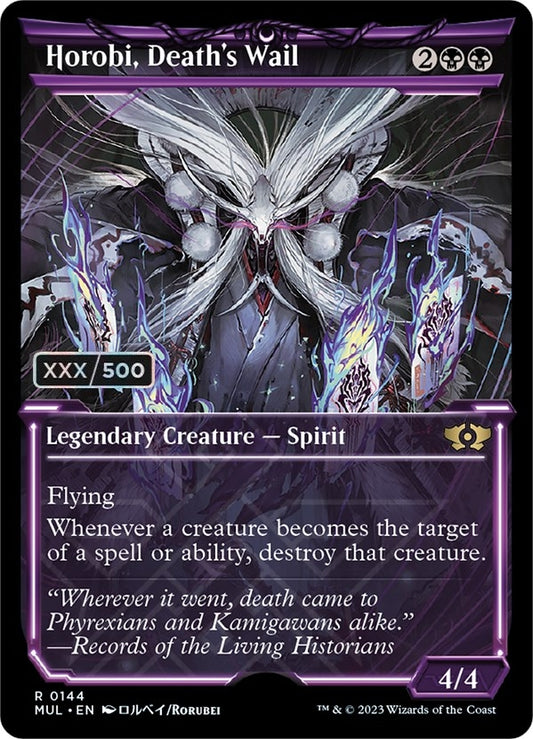 Image for Horobi, Death's Wail (Serial Numbered) (144) (March of the Machine: Multiverse Legends) - Magic: The Gathering