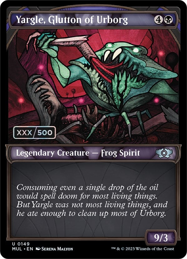 Image for Yargle, Glutton of Urborg (Serial Numbered) (149) (March of the Machine: Multiverse Legends) - Magic: The Gathering