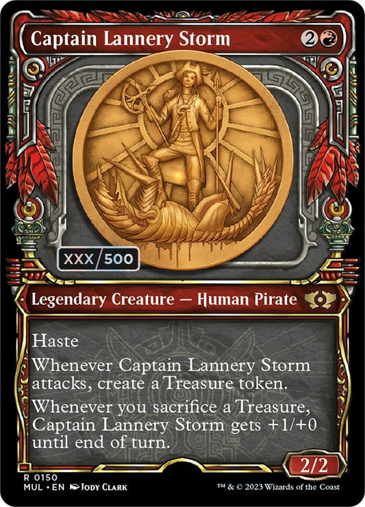 Image for Captain Lannery Storm (Serial Numbered) (150) (March of the Machine: Multiverse Legends) - Magic: The Gathering