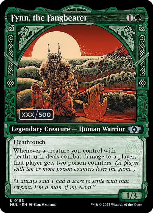Image for Fynn, the Fangbearer (Serial Numbered) (156) (March of the Machine: Multiverse Legends) - Magic: The Gathering