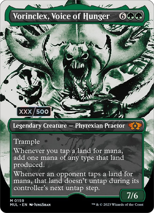 Image for Vorinclex, Voice of Hunger (Serial Numbered) (159) (March of the Machine: Multiverse Legends) - Magic: The Gathering