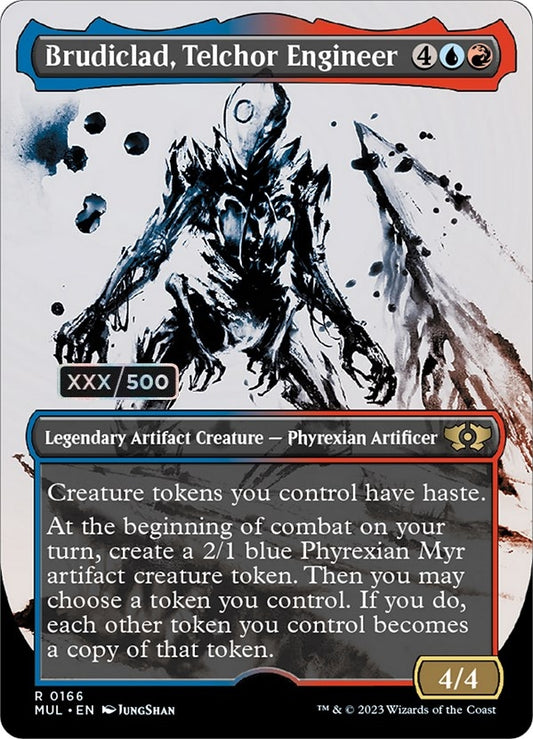 Image for Brudiclad, Telchor Engineer (Serial Numbered) (166) (March of the Machine: Multiverse Legends) - Magic: The Gathering