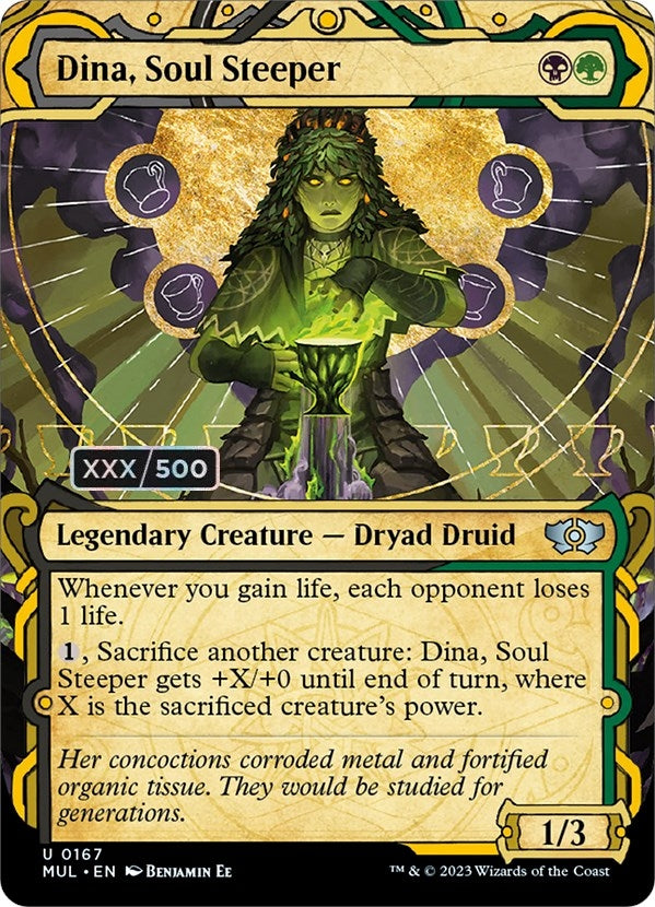 Image for Dina, Soul Steeper (Serial Numbered) (167) (March of the Machine: Multiverse Legends) - Magic: The Gathering