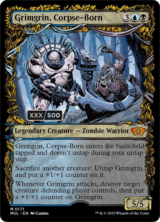 Image for Grimgrin, Corpse-Born (Serial Numbered) (171) (March of the Machine: Multiverse Legends) - Magic: The Gathering