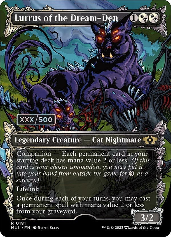 Image for Lurrus of the Dream-Den (Serial Numbered) (181) (March of the Machine: Multiverse Legends) - Magic: The Gathering
