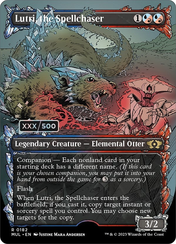 Image for Lutri, the Spellchaser (Serial Numbered) (182) (March of the Machine: Multiverse Legends) - Magic: The Gathering