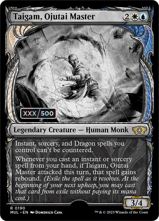 Image for Taigam, Ojutai Master (Serial Numbered) (190) (March of the Machine: Multiverse Legends) - Magic: The Gathering