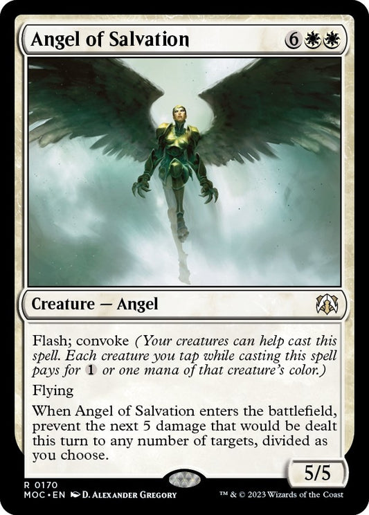 Image for Angel of Salvation (170) (Commander: March of the Machine) - Magic: The Gathering