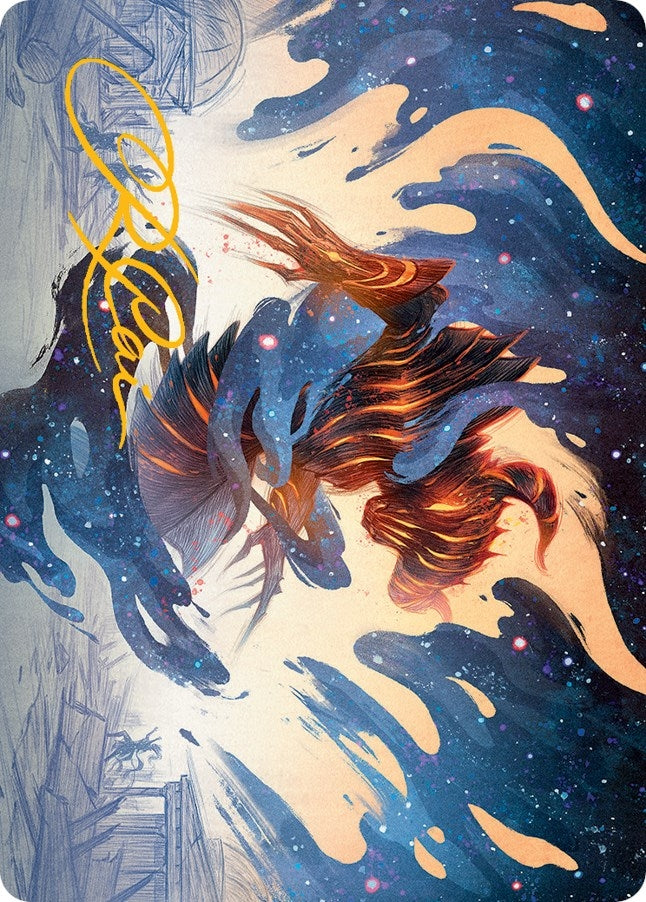 Image for Collective Nightmare Art Card (Gold-Stamped Signature) (22) (Art Series: March of the Machine) - Magic: The Gathering
