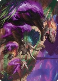 Image for Burning Sun's Fury Art Card (29) (Art Series: March of the Machine) - Magic: The Gathering
