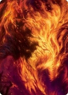 Image for Stoke the Flames Art Card (38) (Art Series: March of the Machine) - Magic: The Gathering