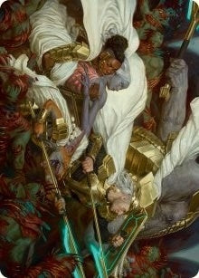 Image for Storm the Seedcore Art Card (41) (Art Series: March of the Machine) - Magic: The Gathering
