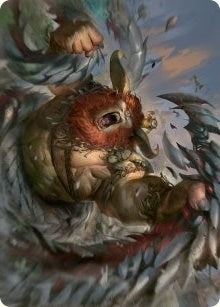 Image for Borborygmos and Fblthp Art Card (42/81) (42) (Art Series: March of the Machine) - Magic: The Gathering