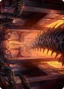 Image for Bloodfell Caves Art Card (55) (Art Series: March of the Machine) - Magic: The Gathering