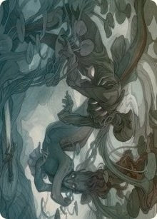 Image for Emry, Lurker of the Loch Art Card (69) (Art Series: March of the Machine) - Magic: The Gathering