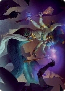 Image for Imoti, Celebrant of Bounty Art Card (79) (Art Series: March of the Machine) - Magic: The Gathering