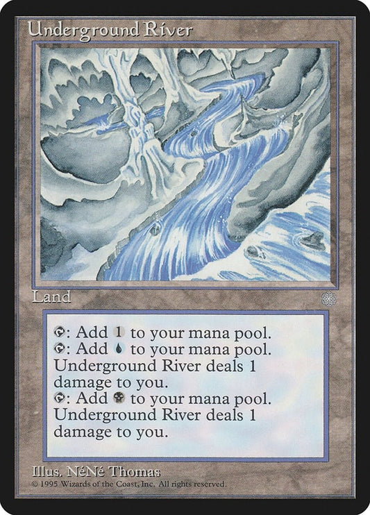 Image for Underground River (357) (Ice Age) - Magic: The Gathering