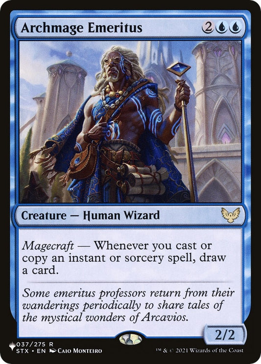 Image for Archmage Emeritus (037/275) (The List Reprints) - Magic: The Gathering