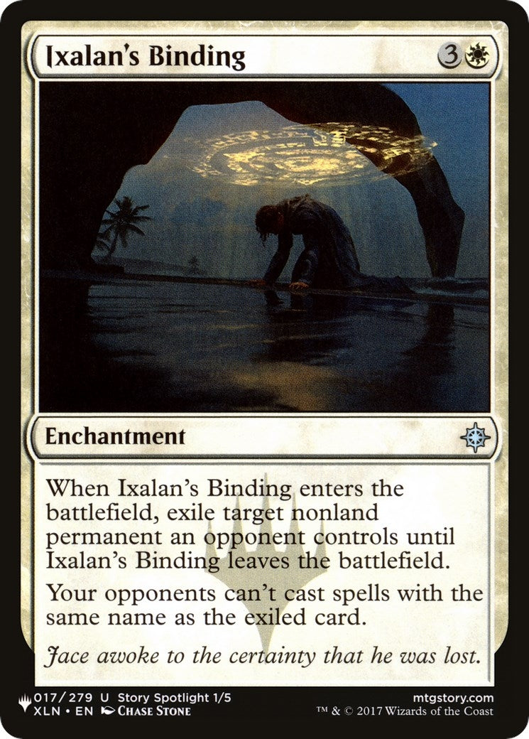 Image for Ixalan's Binding (017/279) (The List Reprints) - Magic: The Gathering
