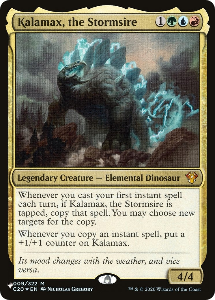 Image for Kalamax, the Stormsire (009/322) (The List Reprints) - Magic: The Gathering