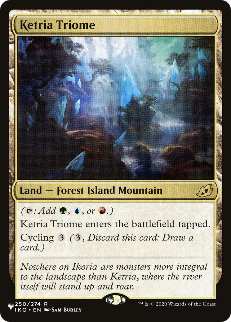 Image for Ketria Triome (250/274) (The List Reprints) - Magic: The Gathering