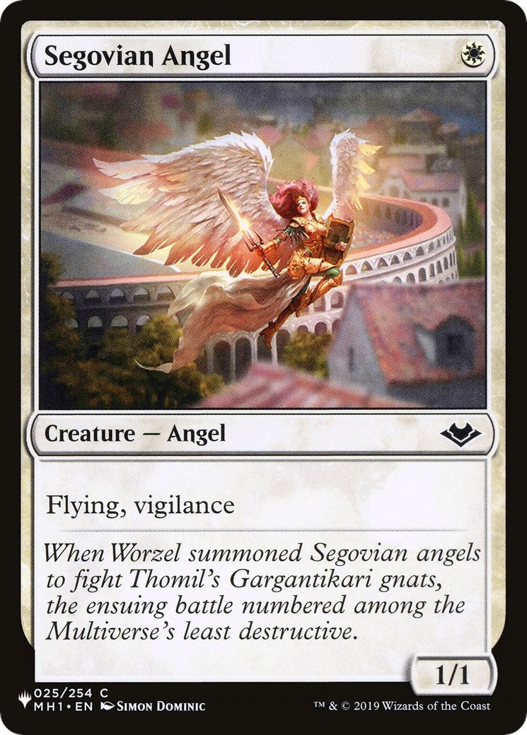 Image for Segovian Angel (25) (The List Reprints) - Magic: The Gathering