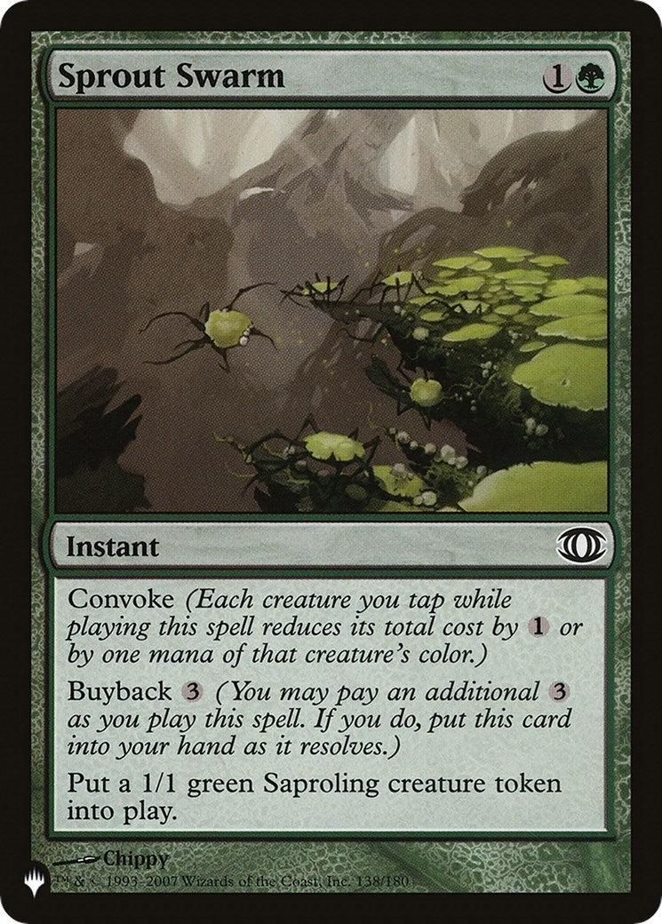 Image for Sprout Swarm (138/180) (The List Reprints) - Magic: The Gathering