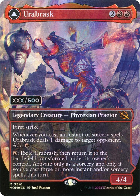 Image for Urabrask (Serial Numbered) (341) (March of the Machine) - Magic: The Gathering