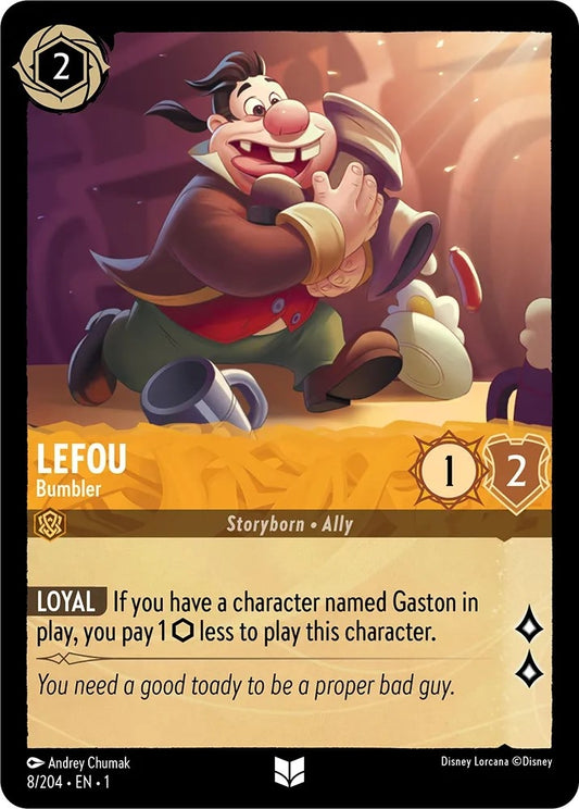 Image for Lefou - Bumbler (8/204) (The First Chapter) - Disney Lorcana