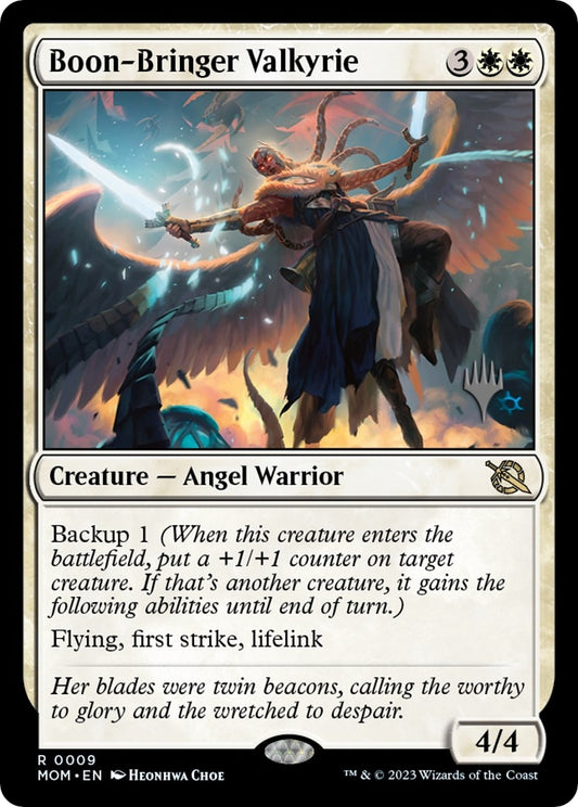 Image for Boon-Bringer Valkyrie (9) (Promo Pack: March of the Machine) - Magic: The Gathering