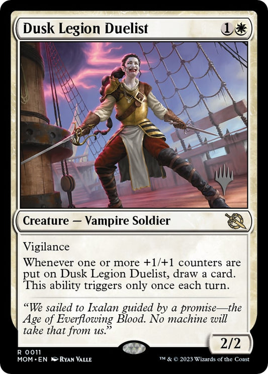 Image for Dusk Legion Duelist (11) (Promo Pack: March of the Machine) - Magic: The Gathering