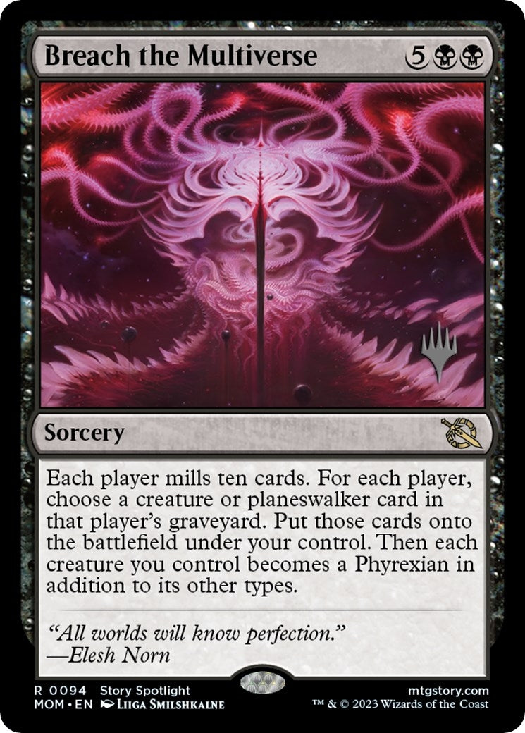 Image for Breach the Multiverse (94) (Promo Pack: March of the Machine) - Magic: The Gathering