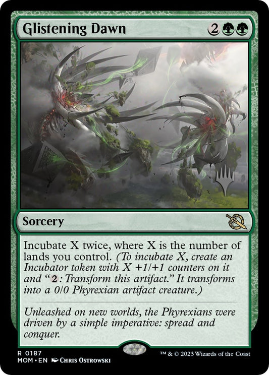 Image for Glistening Dawn (187) (Promo Pack: March of the Machine) - Magic: The Gathering