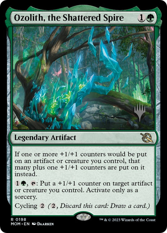 Image for Ozolith, the Shattered Spire (198) (Promo Pack: March of the Machine) - Magic: The Gathering