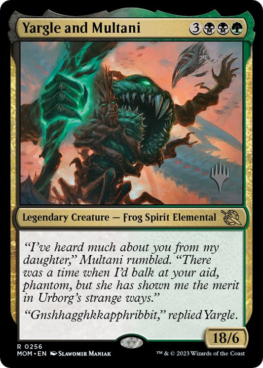 Image for Yargle and Multani (256) (Promo Pack: March of the Machine) - Magic: The Gathering