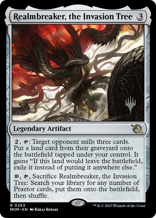 Image for Realmbreaker, the Invasion Tree (263) (Promo Pack: March of the Machine) - Magic: The Gathering