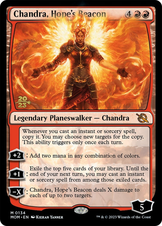 Image for Chandra, Hope's Beacon (134) (Prerelease Cards) - Magic: The Gathering