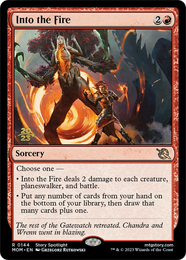 Image for Into the Fire (144) (Prerelease Cards) - Magic: The Gathering